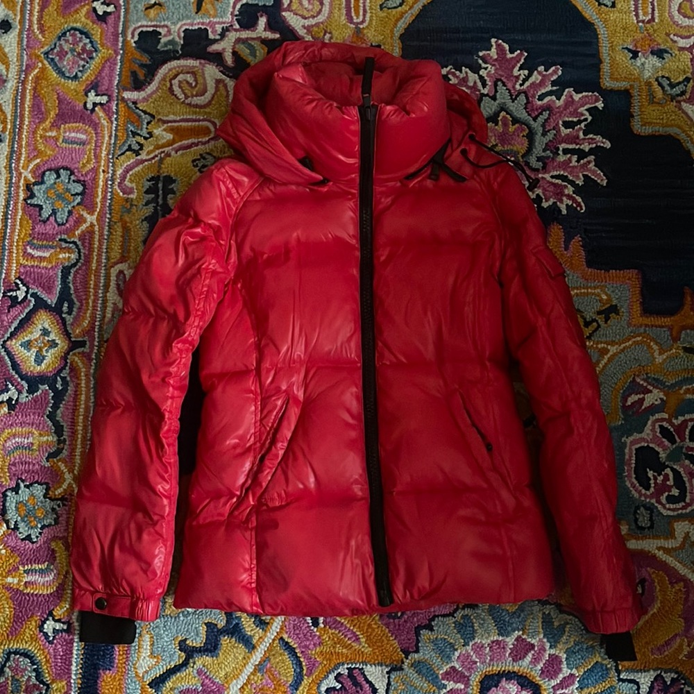 S13 New York Red Puffer Jacket